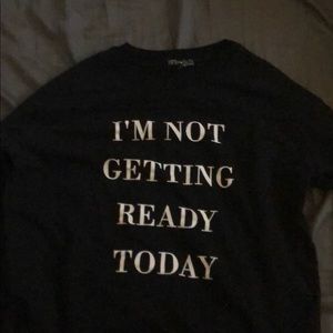 A lazy day long sleeved shirt